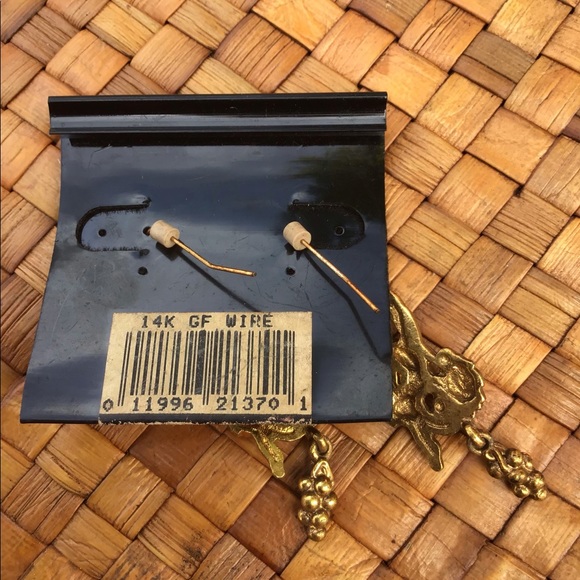 Vintage Snake Earrings by Antiquities Couture - Picture 2 of 3